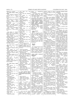 22/06/2015 Tarihli Genel Kurul &Ccedil;ağrısı - E-Kent