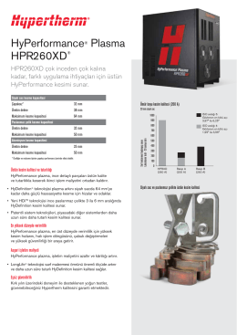 HyPerformance® Plasma HPR260XD®
