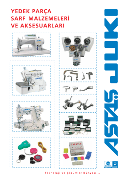 Astas yedek parca brosur