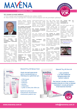 VITAMIN Biz LINE - MAVENA B12 AD Akut Jel