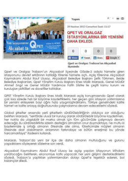 Haberi G&ouml;ster