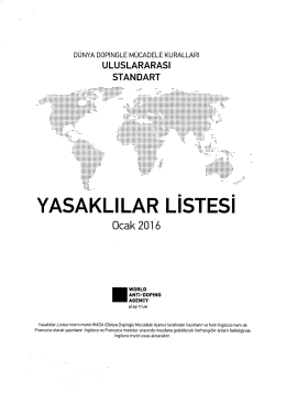 2016 Yasaklılar Listesi - Türkiye Motosiklet Federasyonu