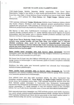 Başvuru ve Satın Alma Taahh&uuml;tnamesi 3+1