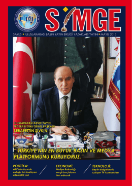 uluslararası basın yayın birliği dergisi