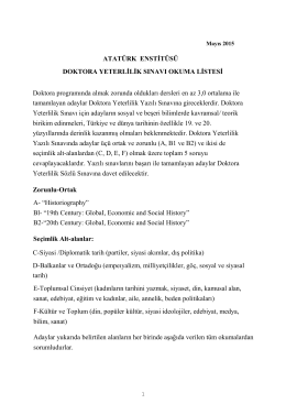 buraya - The Ataturk Institute for Modern Turkish History