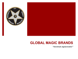 sunumumuzu - Global Magic Brands