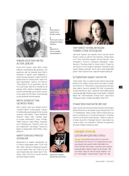 01.09.2015 Milliyet Sanat