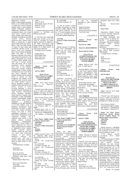 Ticaret Sicil Gazetesi