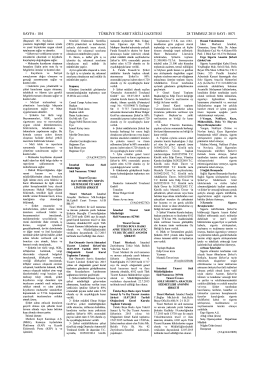 sayfa : 184 türkiye ticaret sicili gazetesi 28 temmuz