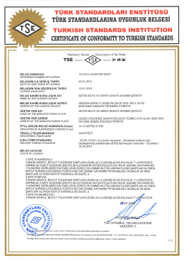 t&uuml;rk standardları enstit&uuml;s&uuml;