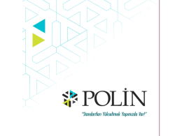 Katalog - Polin Yapı ve Reklam Malzemeleri Ltd.Şti.