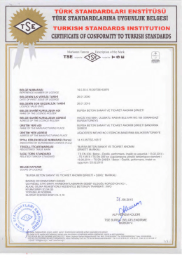 bandırma - Bursa Beton