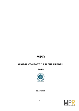 mpr global compact ilerleme raporu 2015