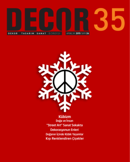 Decor35 Aralık Sayısı