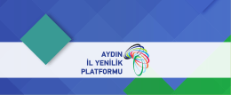 İYP Kapanış Davetiyesi - Aydın İl Yenilik Platformu