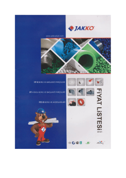 jakko fiyat listesi