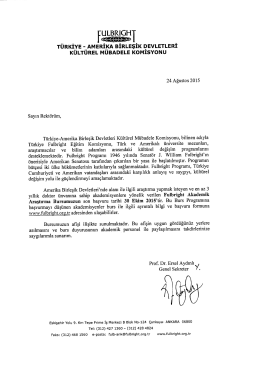 TüRKİyE -__AMERİ_|_‹A BİRLEŞİK oEvLE`rLERİ KuLTuREL