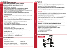 the conference program