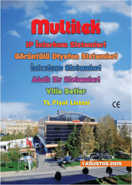 multitek diyafon sistemleri fiyat listesi