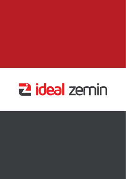 pdf sunum - İdeal Zemin