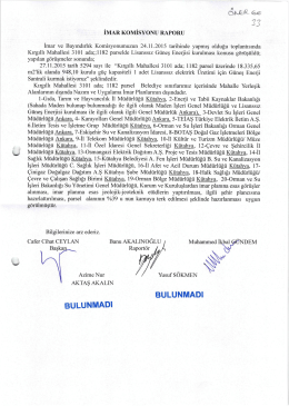 2015-470 komisyon raporu