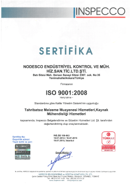 ISO 9001 :2008