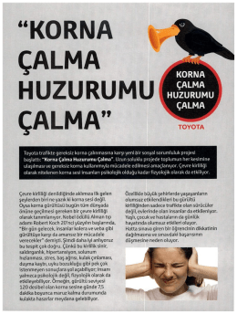 Geo Ek - Korna Çalma Huzurumu Çalma (1)