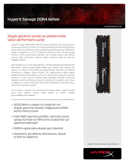 HyperX Savage DDR4 Bellek
