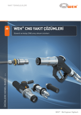CNG Yakıt Çözümleri Türkçe Katalog Cat 15