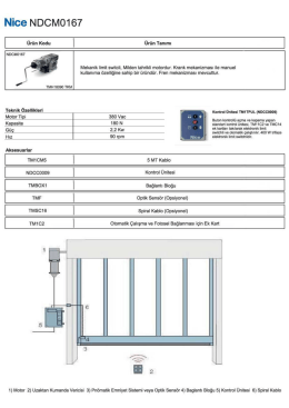 Nice-NDCK-0167 Döküman