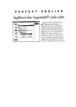 İngilizce`nin Logomotif`i yola çıktı