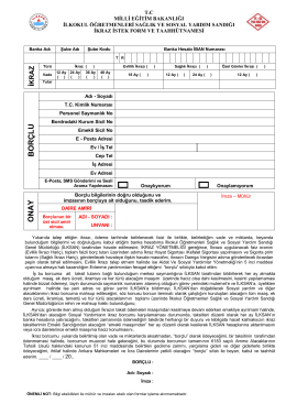 ilksan ikraz kredisi başvuru formu pdf