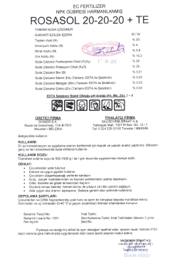 ` RosAsoL 20-20-20 + TE