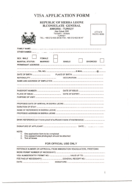 `J`ISA APPLICATION FORM