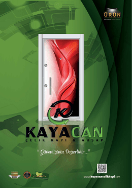 KAYACAN KATALOK - Kayacan Celik Kapi