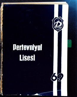 1969 Pertevniyal Lisesi Mezuniyet Yıllığı Giriş