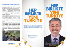 A4 2 kirim brosur B con - S&uuml;leyman Nevzat &Ouml;zdemir