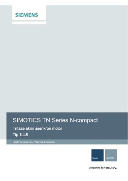 SIMOTICS TN Series N-compact - Siemens Industry Online Support