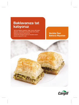 Vanik&ouml;y &Ouml;zel Baklava Nişastası