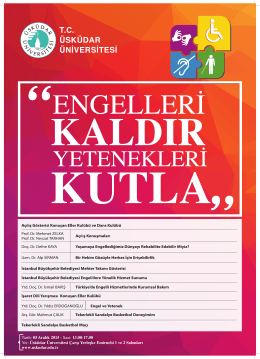&ldquo;ENGELLERİ - &Uuml;sk&uuml;dar &Uuml;niversitesi