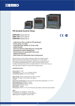 PID Sıcaklık Kontrol Cihazı