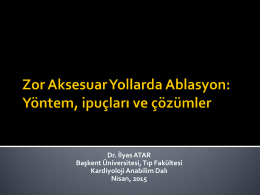 Dr. İlyas ATAR - 5. Atriyal Fibrilasyon Zirvesi
