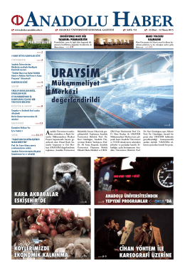 URAYSİM URAYSİM - Anadolu Haber Gazetesi