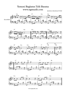 Page 1 { { { { { www.ngmuzik.com Accordion G‹ D7 G‹ G