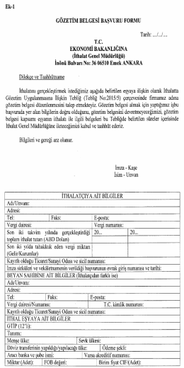 Ekler için tıklayınız