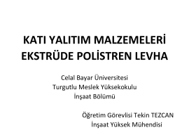 xps - Celal Bayar Üniversitesi