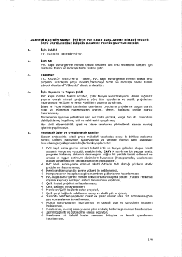 AKADEMİ KADIK&Ouml;Y sAH NE İşi İ&ccedil;İN Pvc KAPLI AsMA