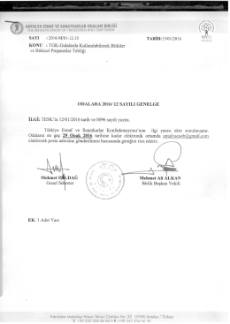 TGK-Gıdalarda Kullanılabilecek Bitkiler ve Bitkisel Preparatlar Tebliği