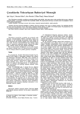 Full Text  - Klimik Dergisi