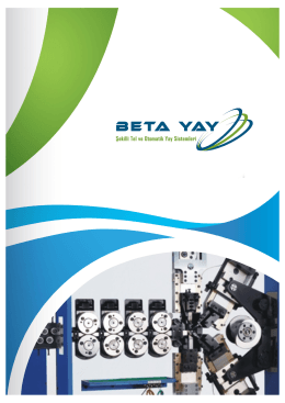 İndir... - Beta Yay Sistemleri, Çekme Yay, Torsiyon Yay, Çelik Yay